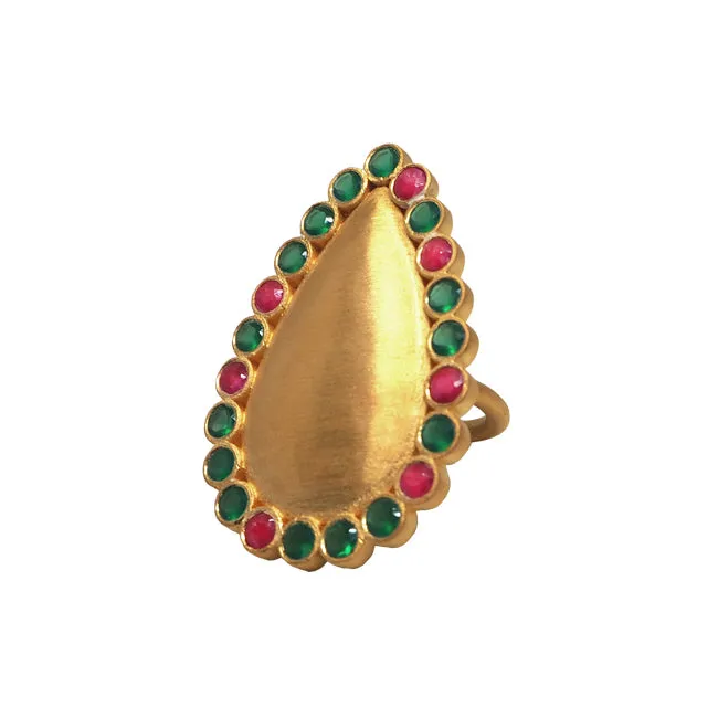 Devi Pink Quartz Ring