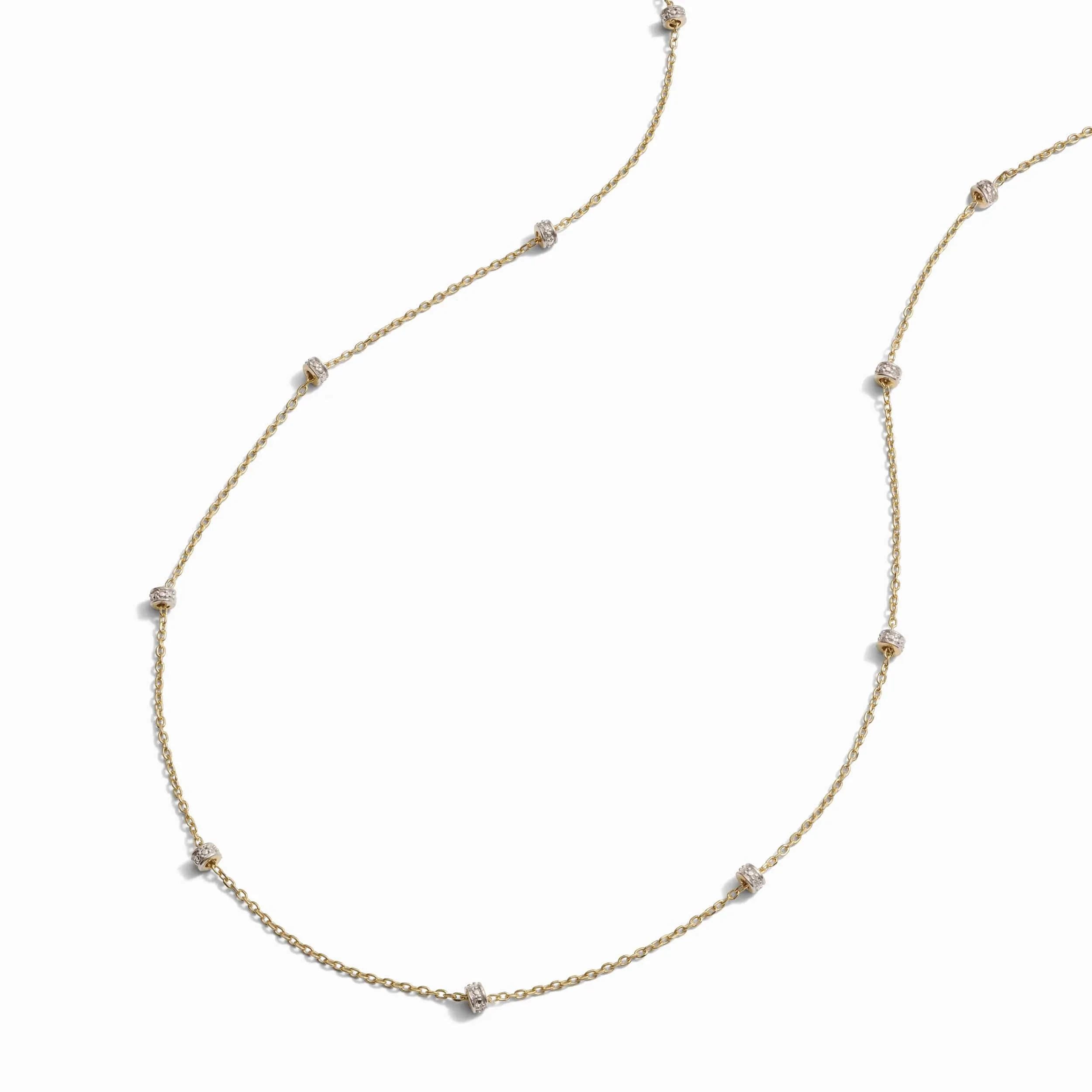 Diamond Rondelle Necklace