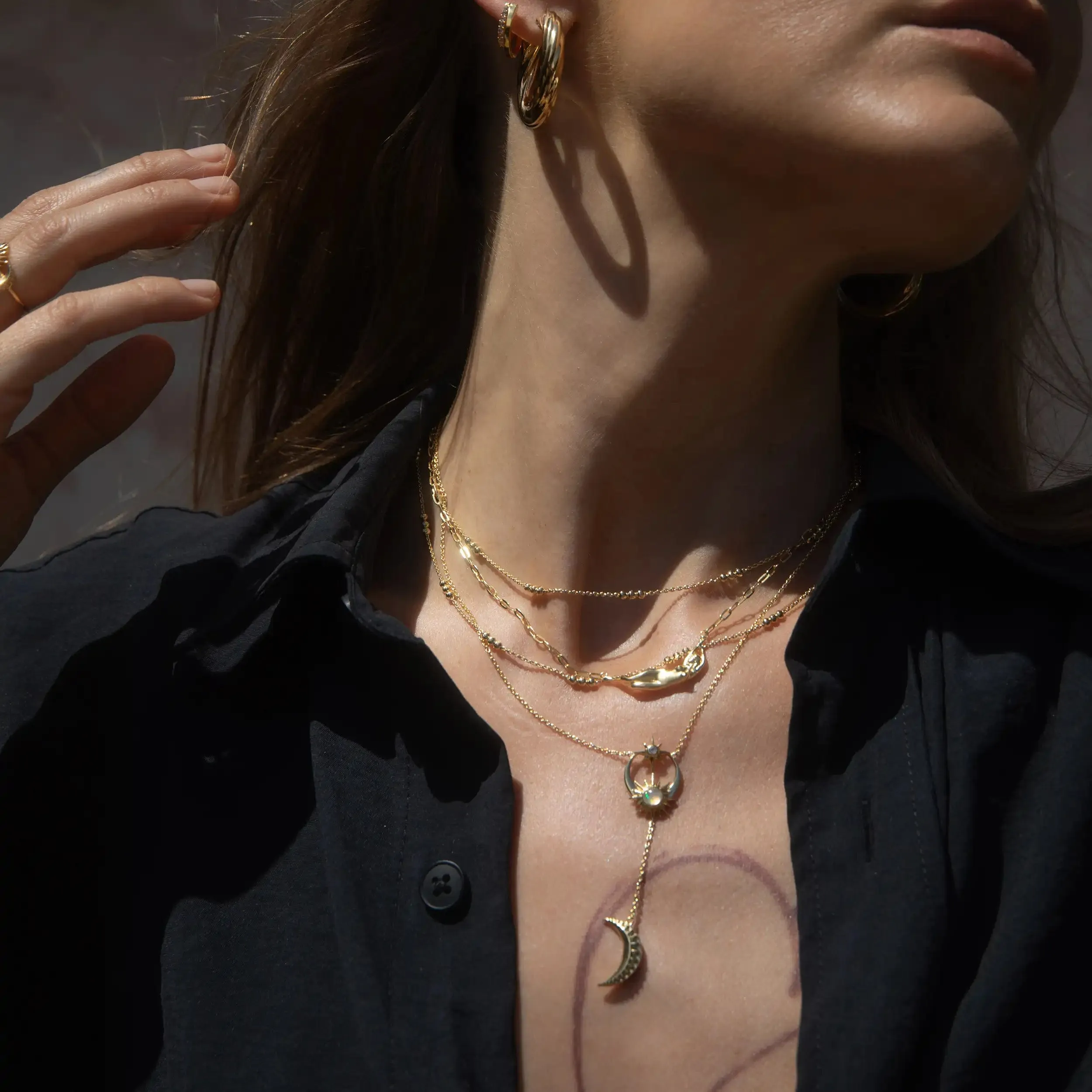 Diamond Rondelle Necklace