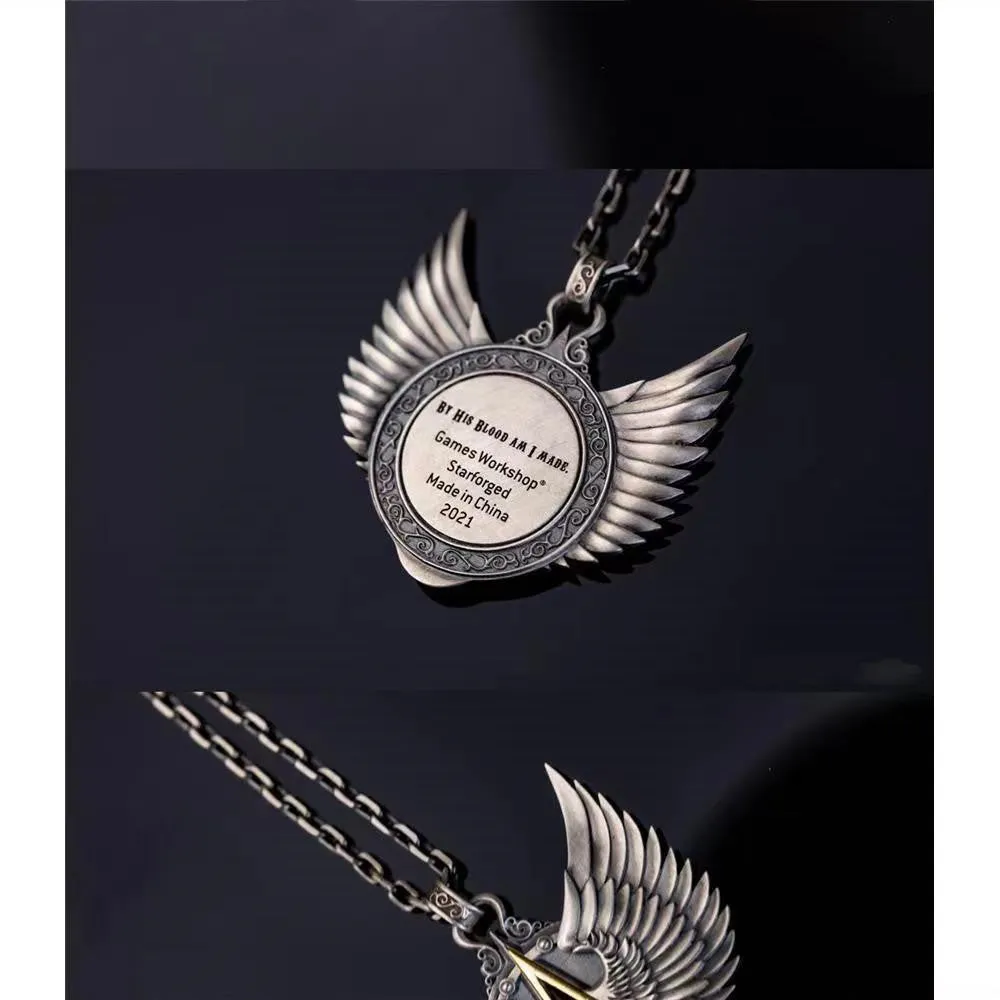 Divine Wings Essence - Gothic Pendant Necklace by The Nevermore