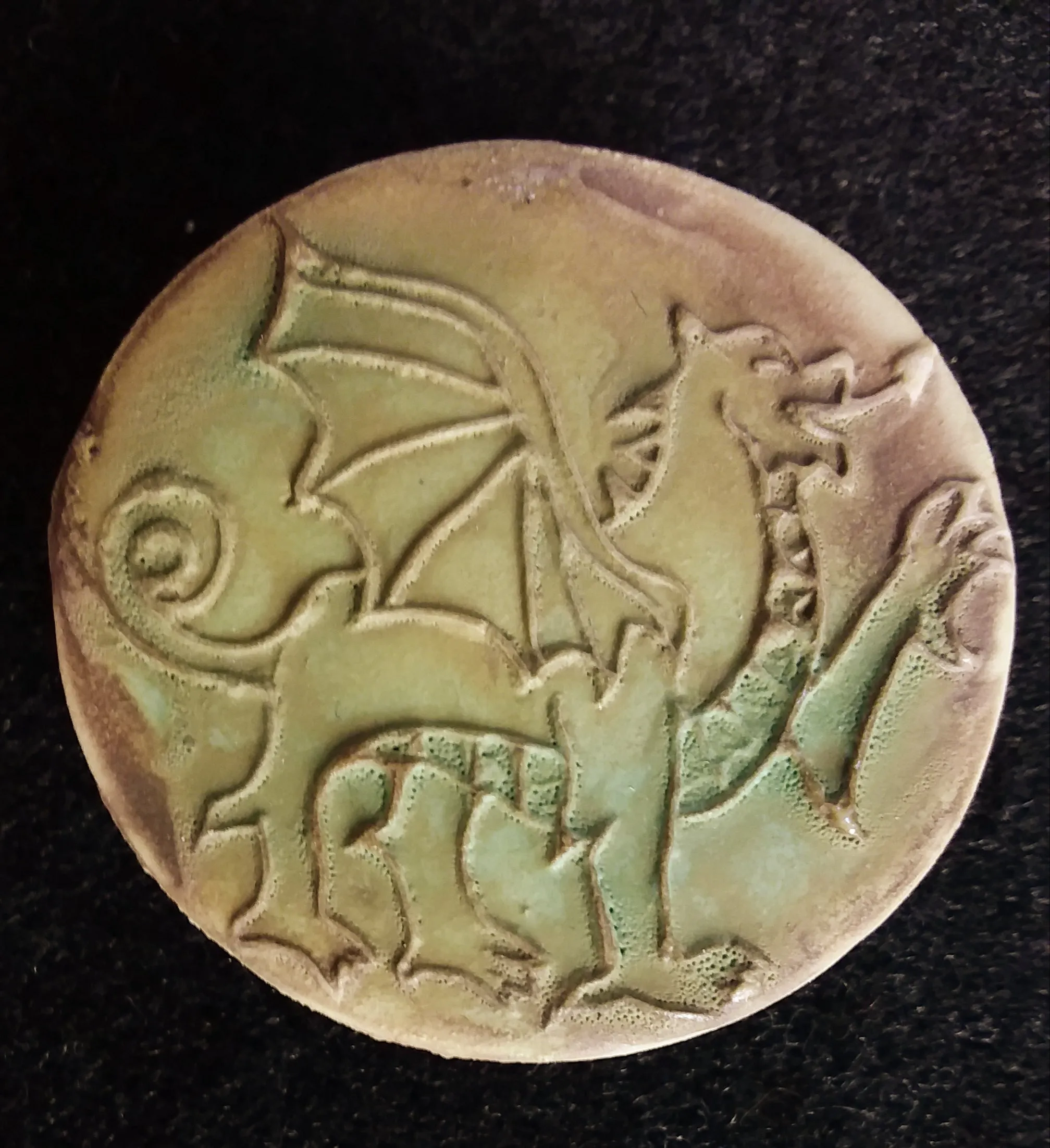 Dragons Brooch