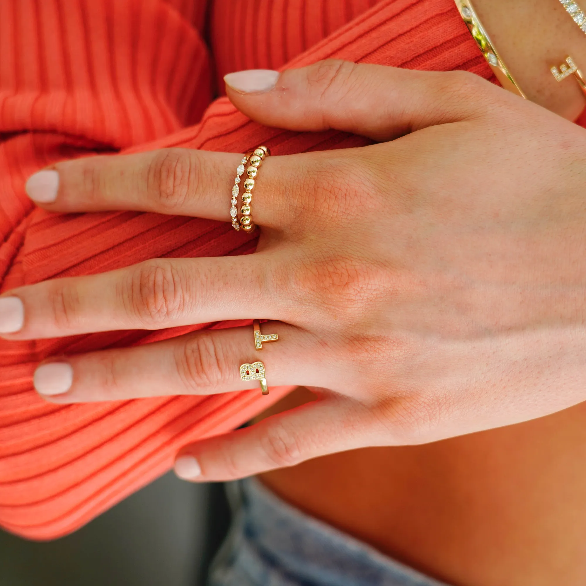 DRD Double Initial Ring