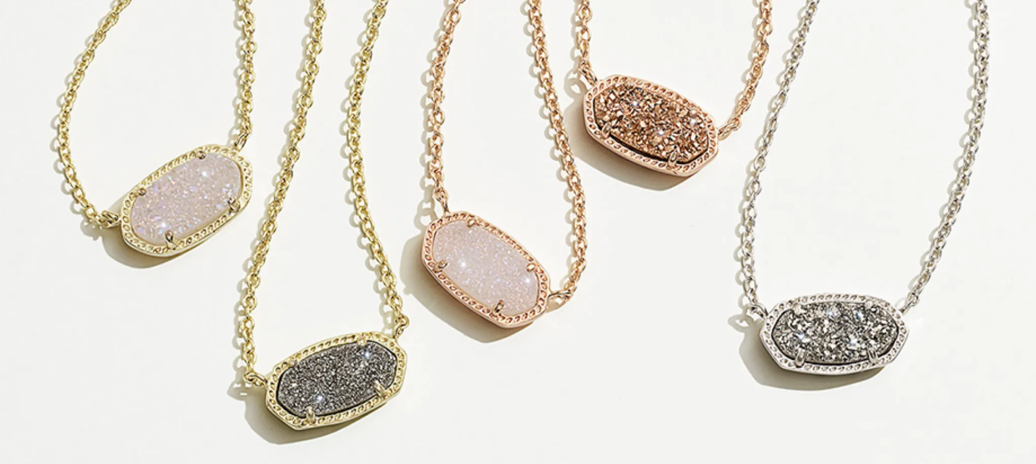 Elisa Necklace Drusy