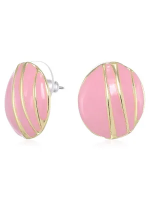 Estele Pink fancy stylish Design Studs for Girls
