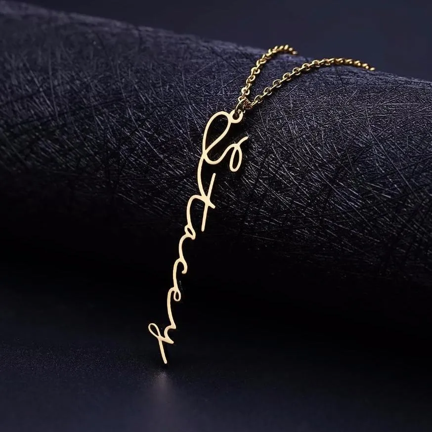 Ethereal - Custom Vertical Necklace