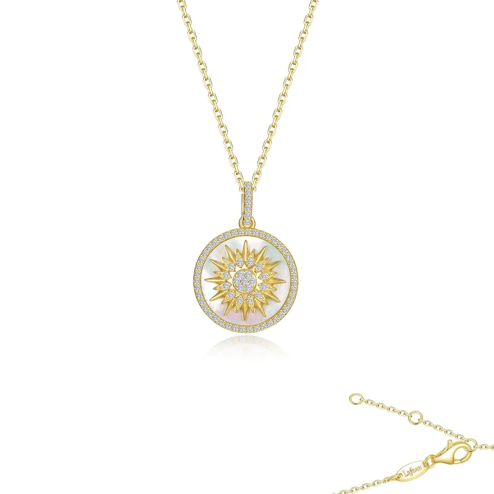 Ethereal Light Pendant Necklace P0318MOG20