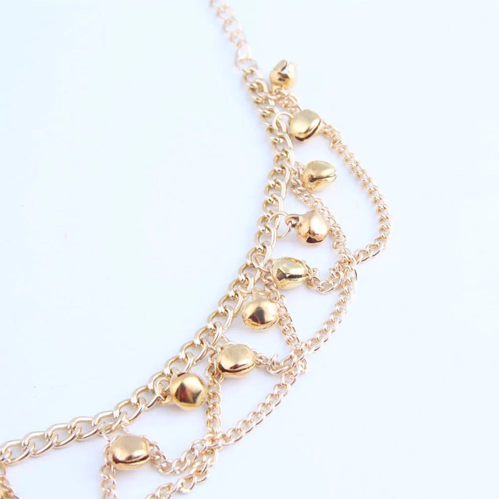 Fashion Bohemian Bell Tassel Anklets for Women