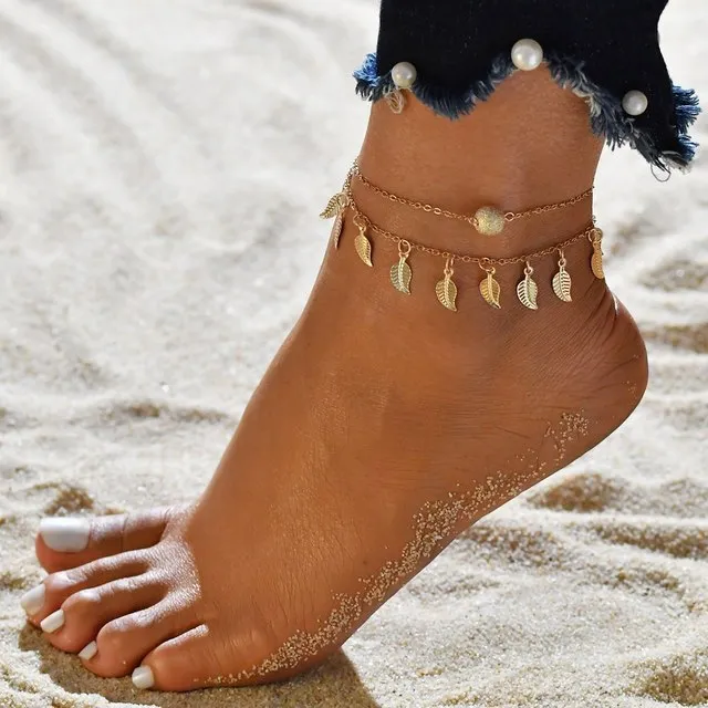 Fashion Bohemian Gold Color Anklet