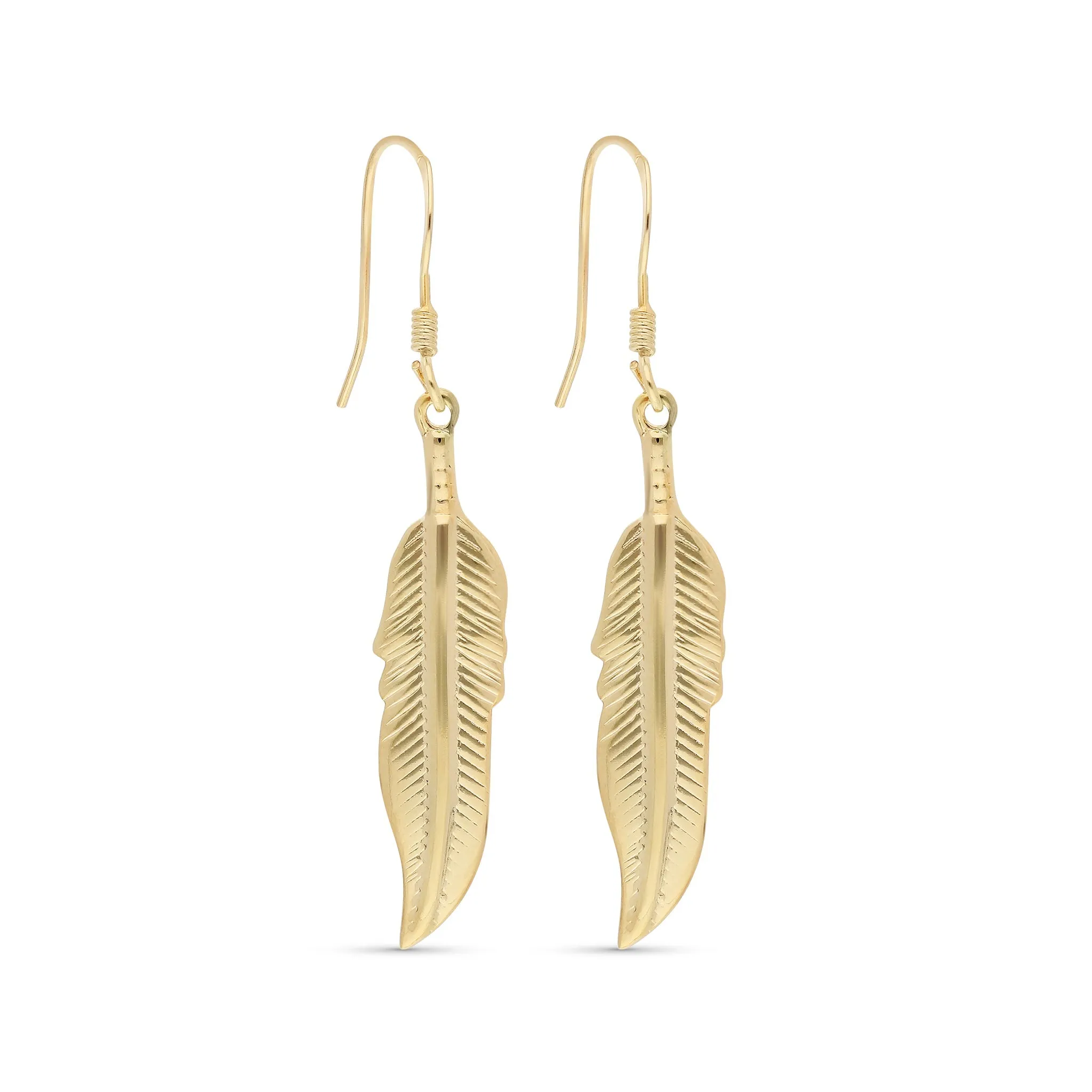Feather Drop On Fishhook