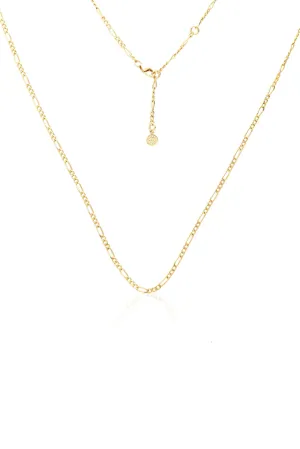 Figaro Fine Necklace - Gold