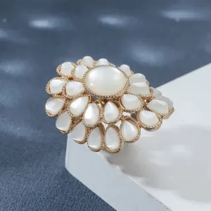 Gemstone Adjustable Ring