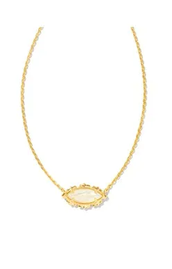 Genevieve Short Pendant Necklace