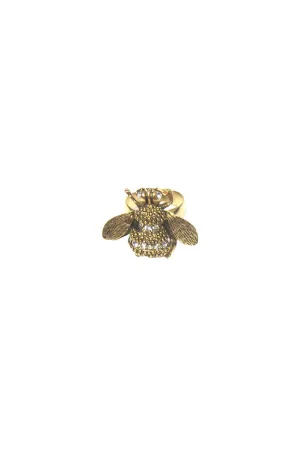 Gold Bee Ring