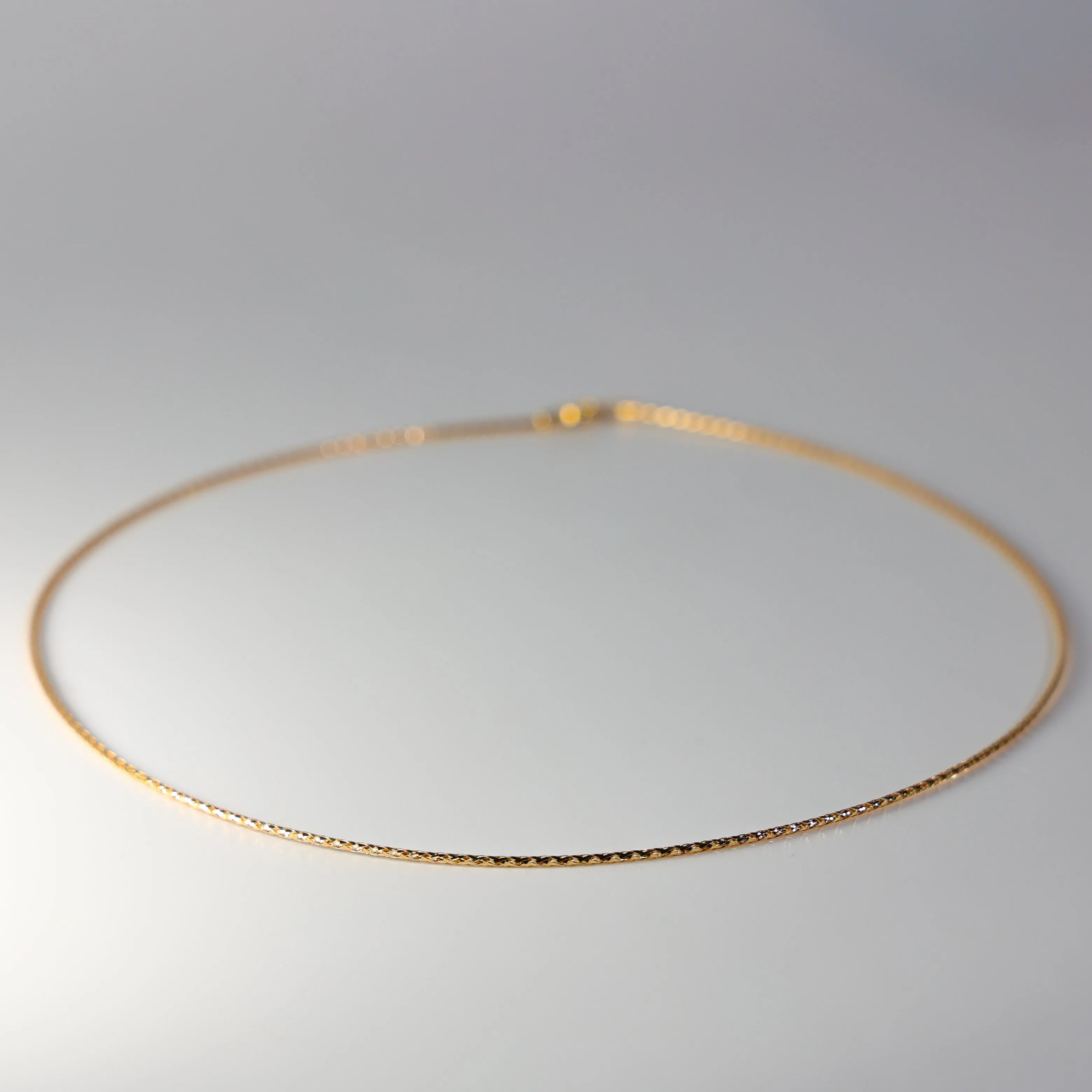 Gold Omega Necklace 1.5mm Model-NK0014