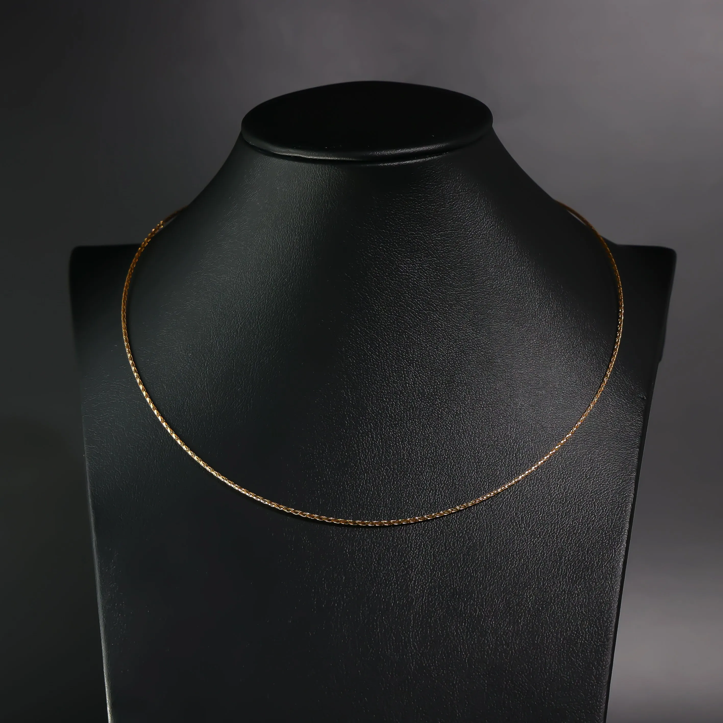 Gold Omega Necklace 1.5mm Model-NK0014