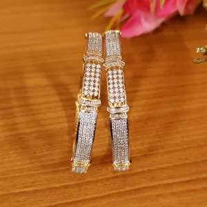 GOLD PLATED FINE CZ BANGLES
