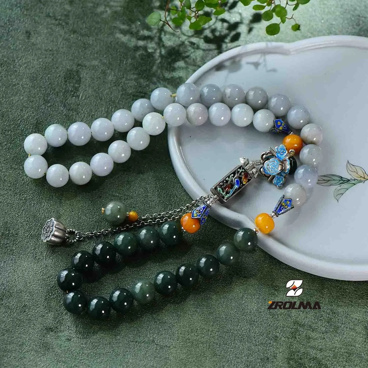 Grade A Himalayan Jade Jewelry Set - ZROLMA