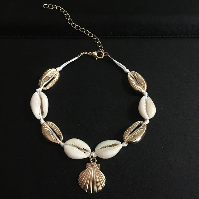 Handmade Shells Anklets For Women