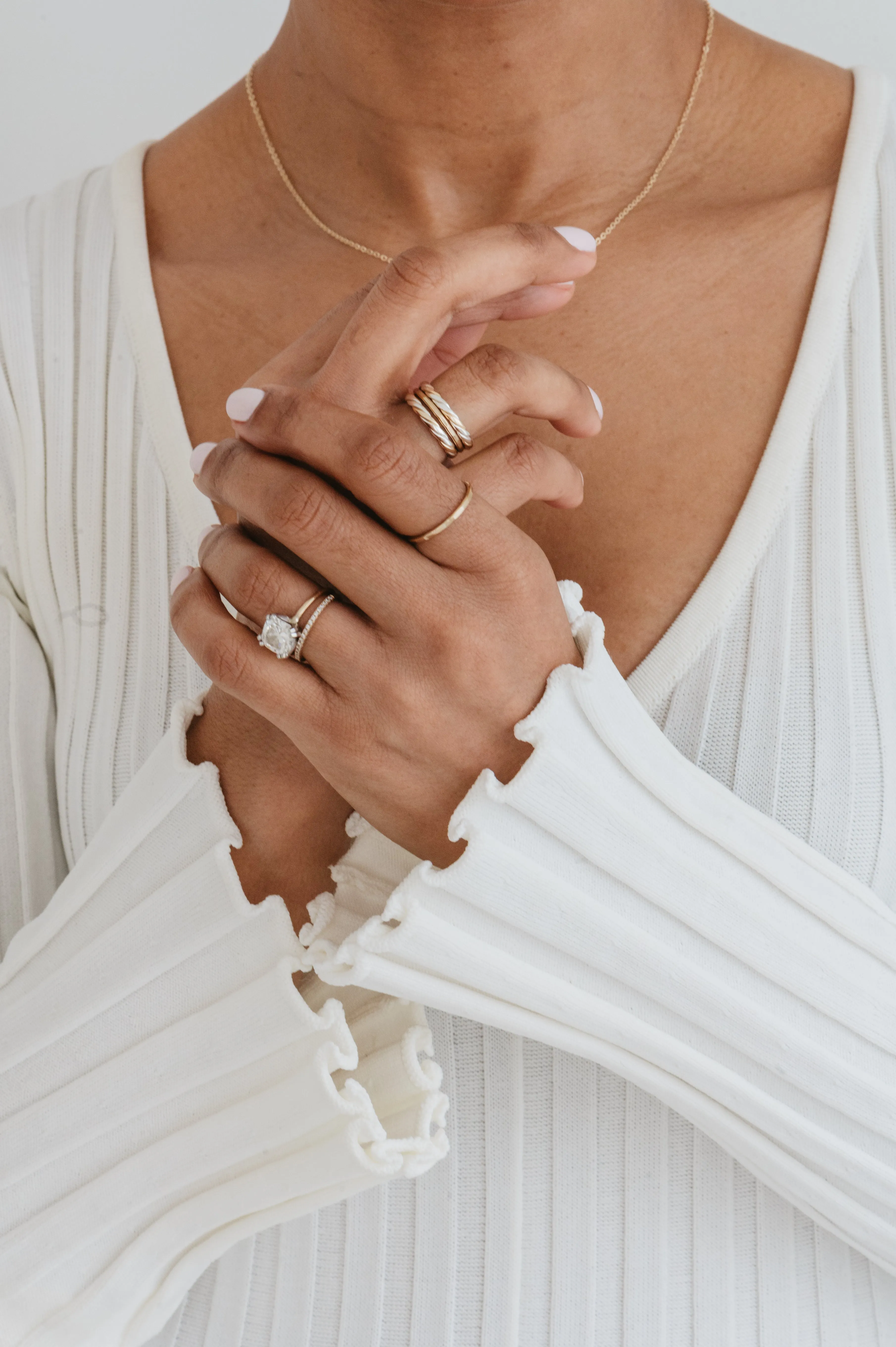 harmony ring { silver   gold }
