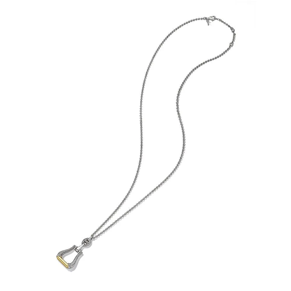 Judith Ripka Vienna Stirrup and Link Necklace