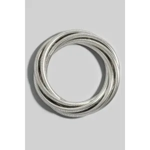 Knotted Coil Bracelet