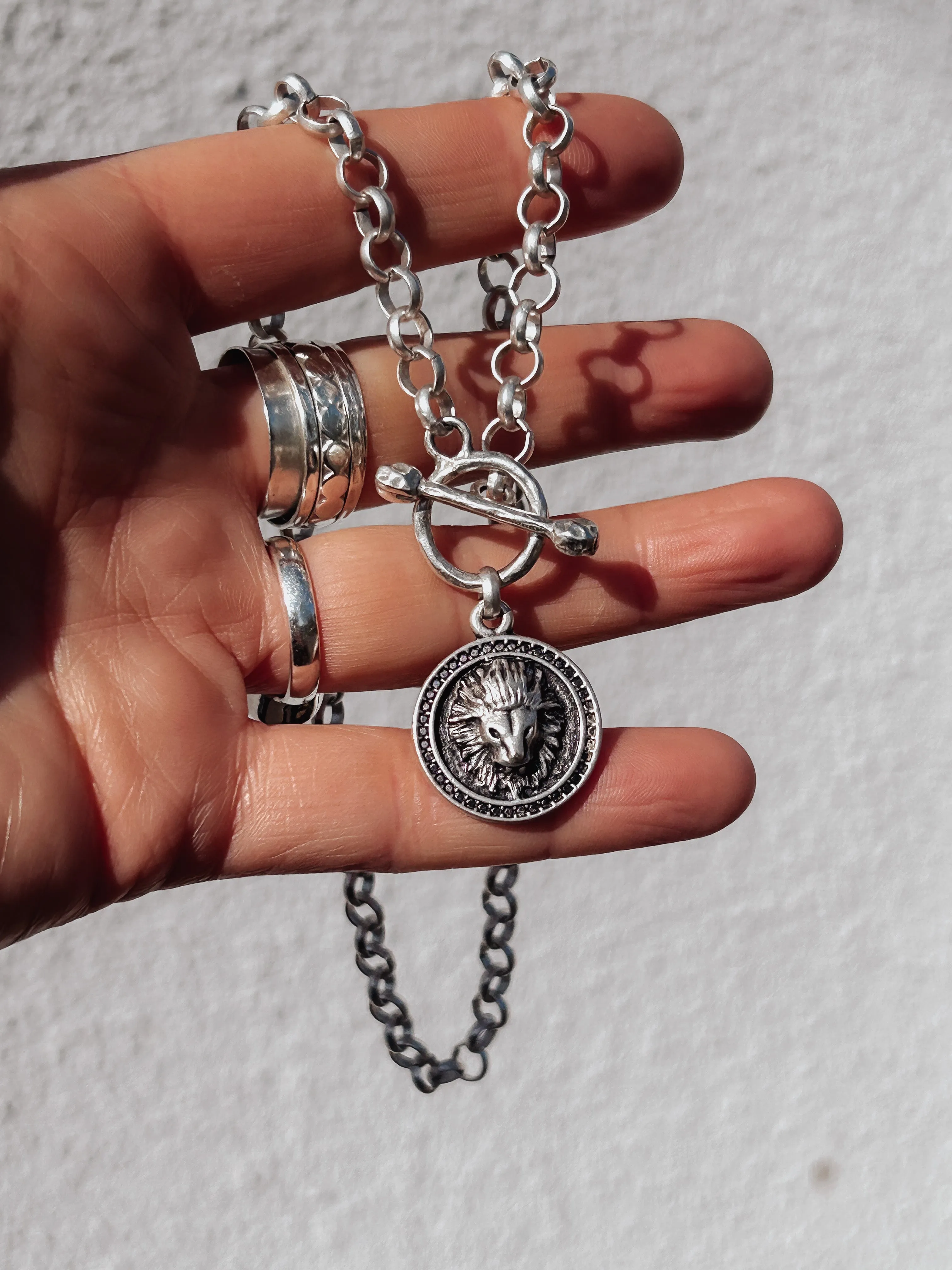Lion Medallion Necklace