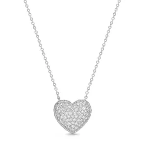 Memoire Diamond Pavé Heart Necklace
