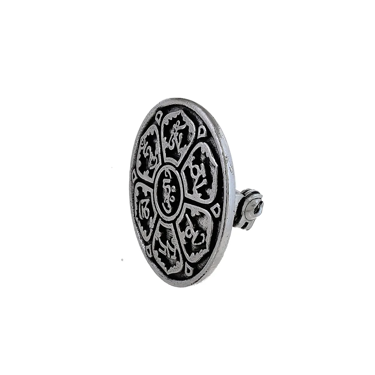 Men's Bodhi Om Mani Padme Hum Brooch - Voylla