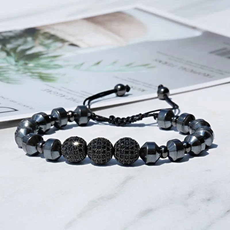 Men's Luxury Micro Pave Classic Bracelet