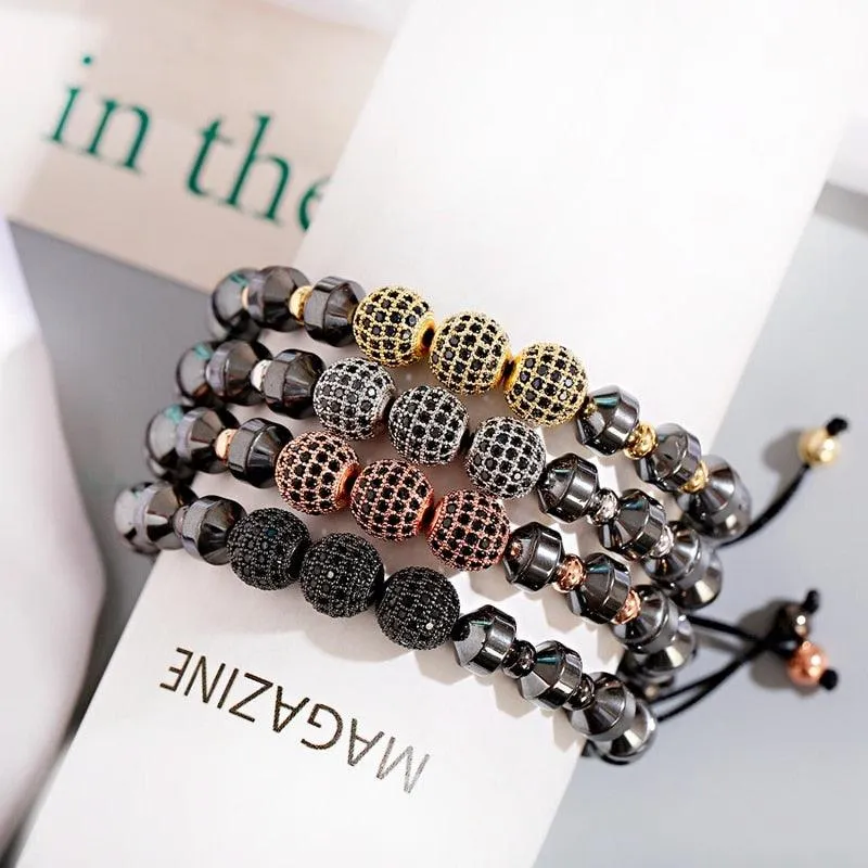 Men's Luxury Micro Pave Classic Bracelet