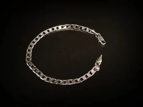 Mini Cuban Link Mens Bracelet (Select From Drop Down Menu)