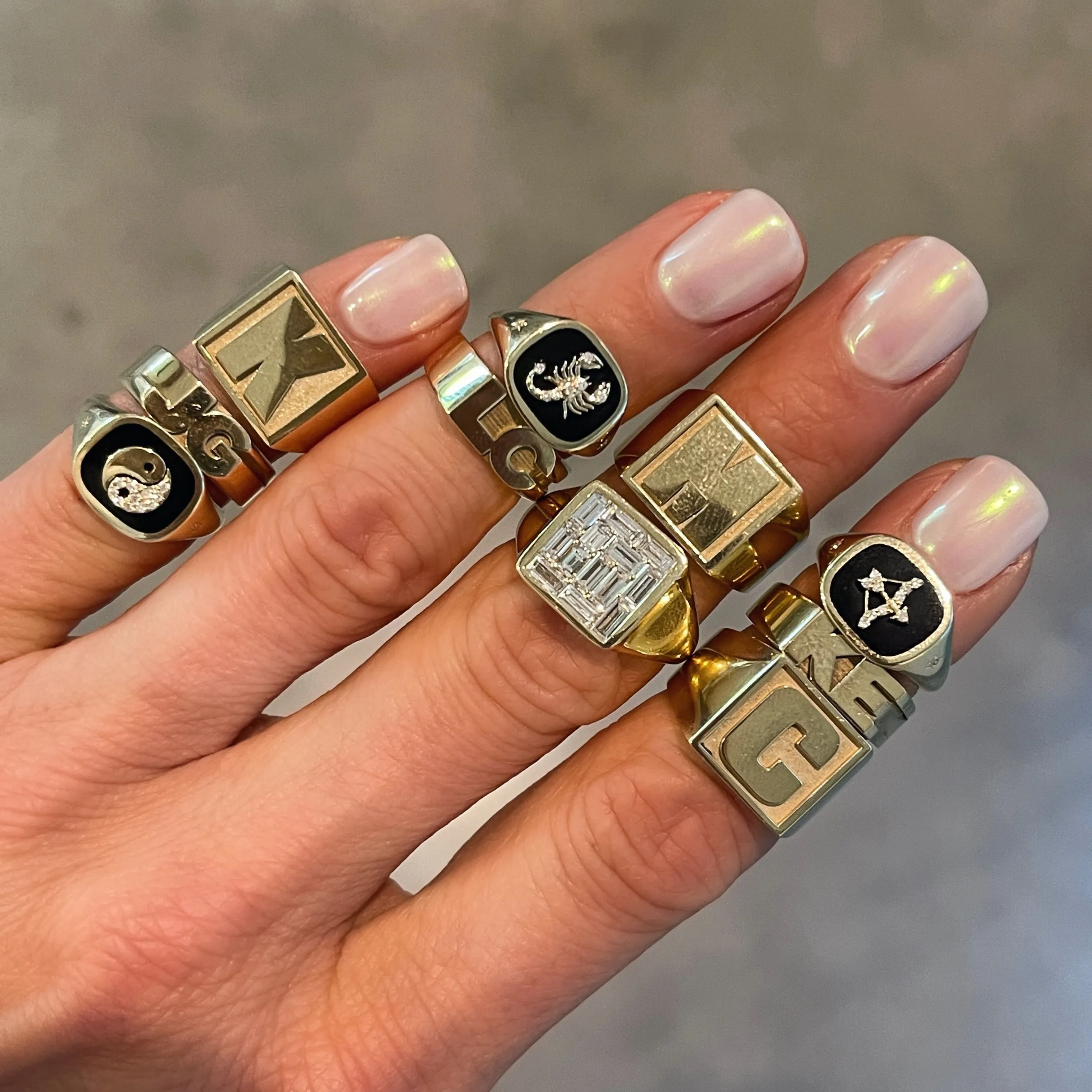 Moniker Initial Ring