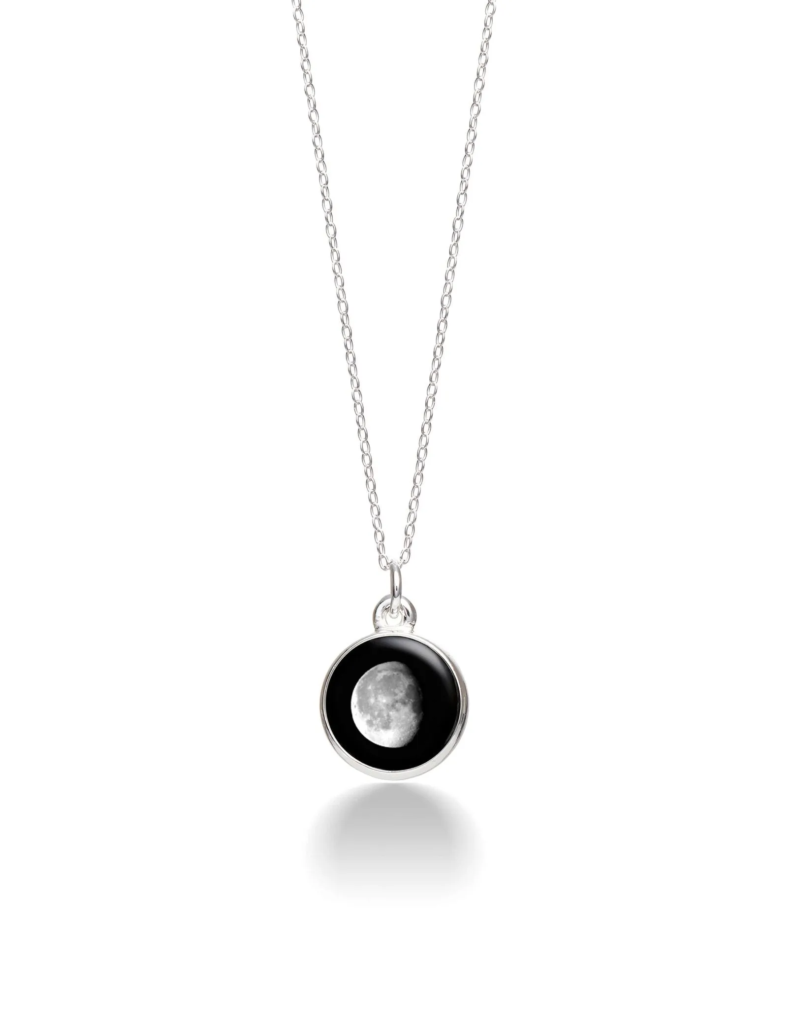 Moonglow Simplicity Silver Necklaces