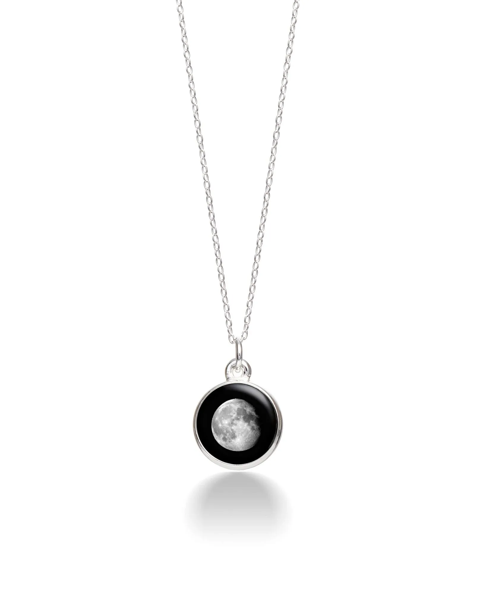 Moonglow Simplicity Silver Necklaces