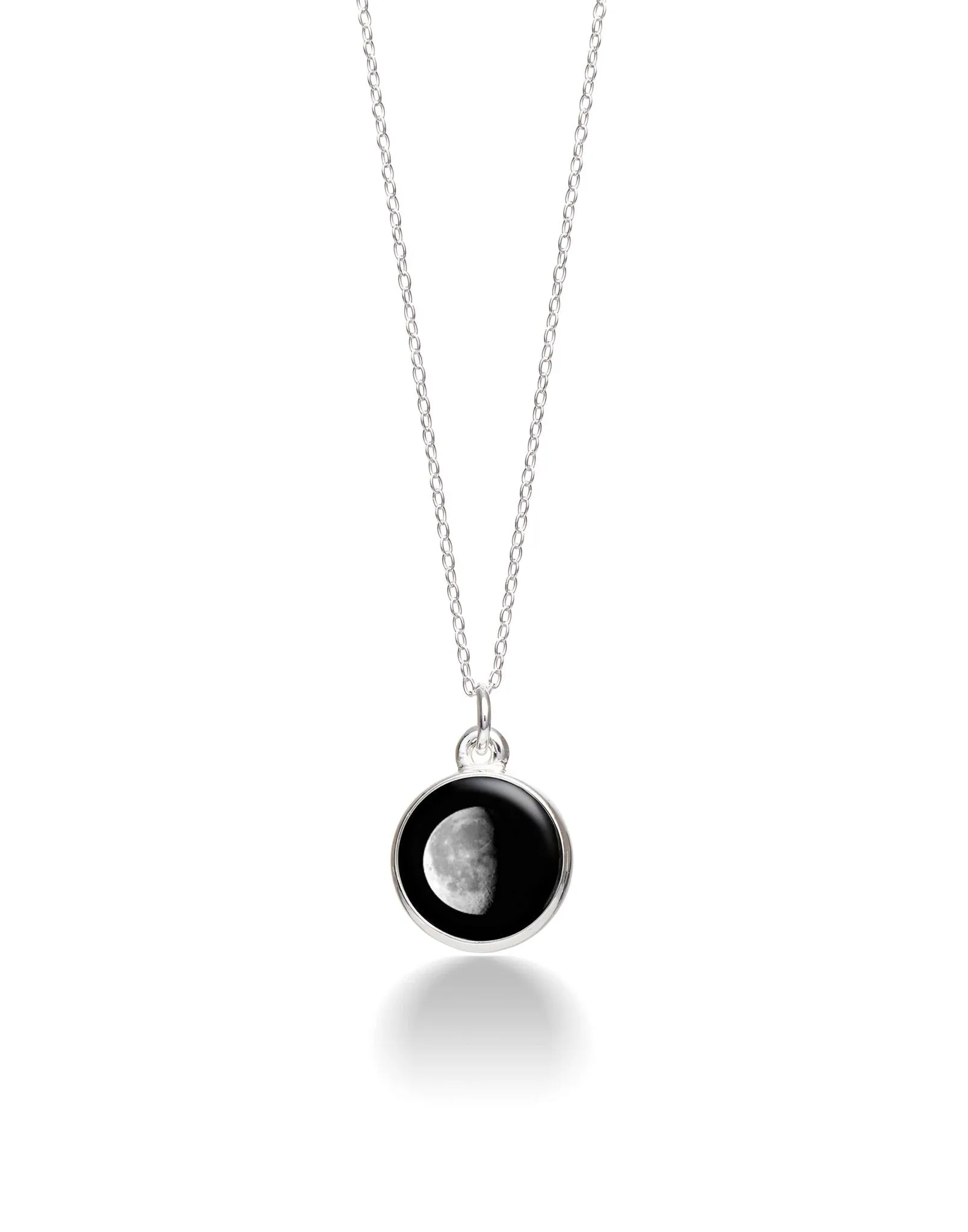Moonglow Simplicity Silver Necklaces