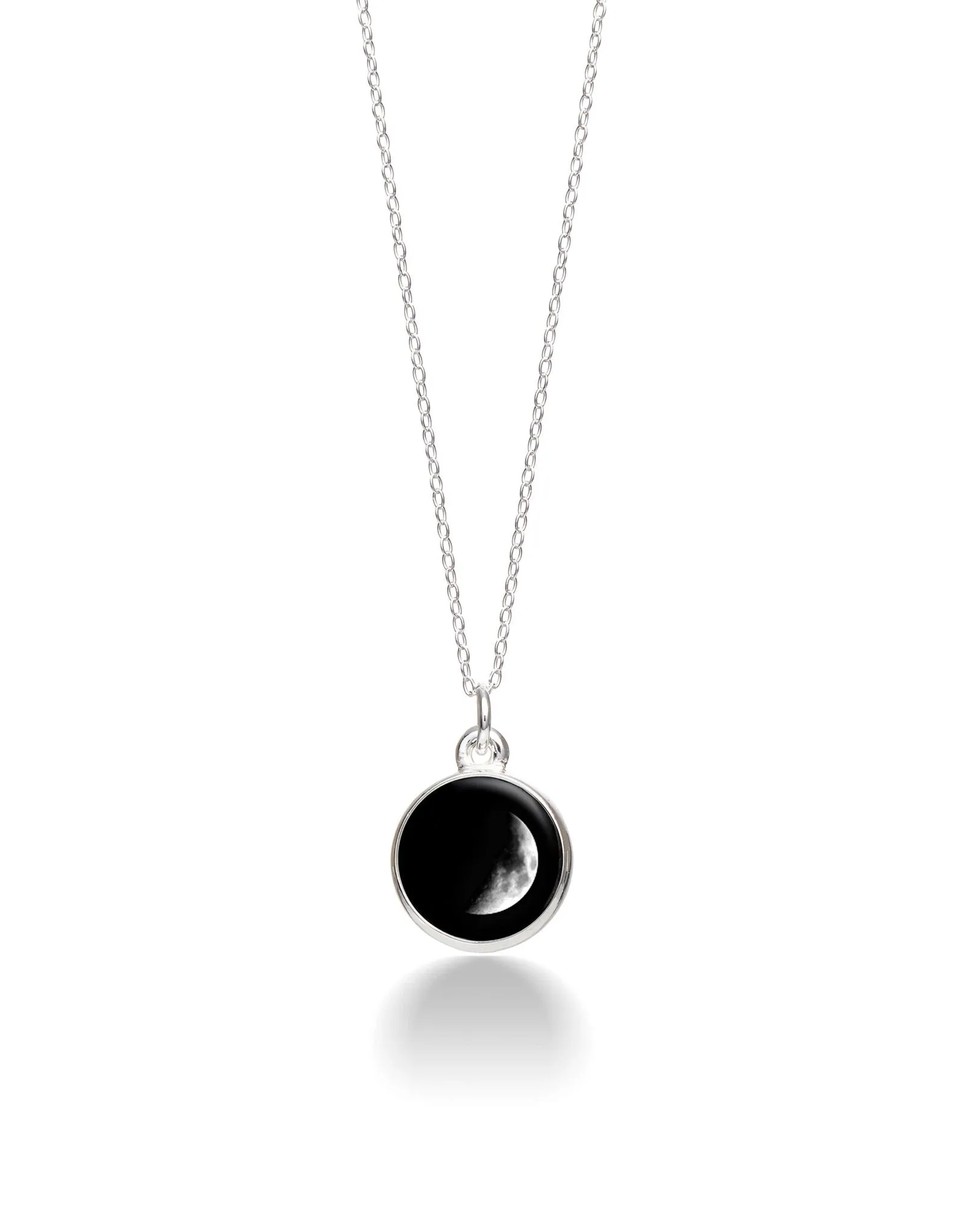 Moonglow Simplicity Silver Necklaces