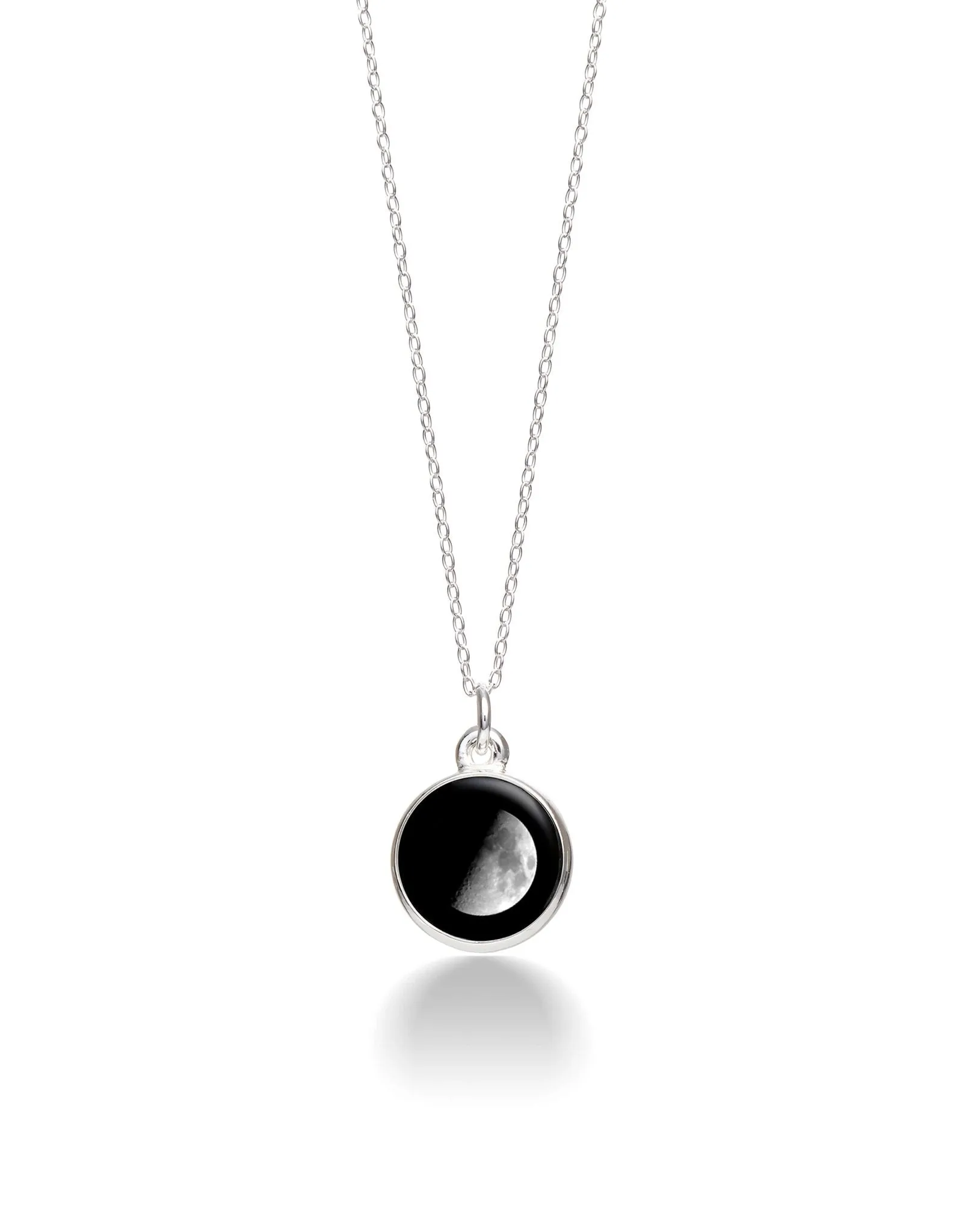 Moonglow Simplicity Silver Necklaces