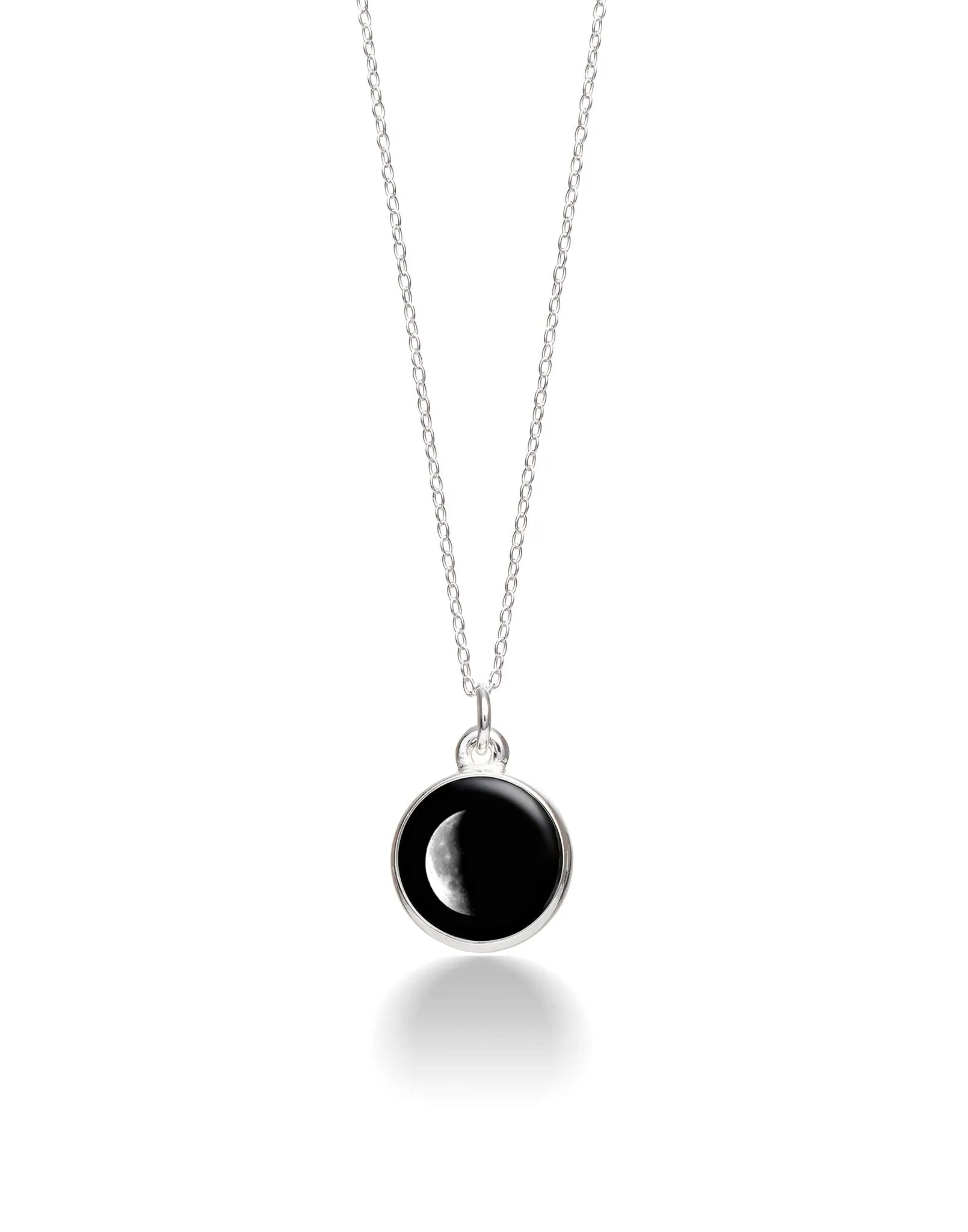 Moonglow Simplicity Silver Necklaces