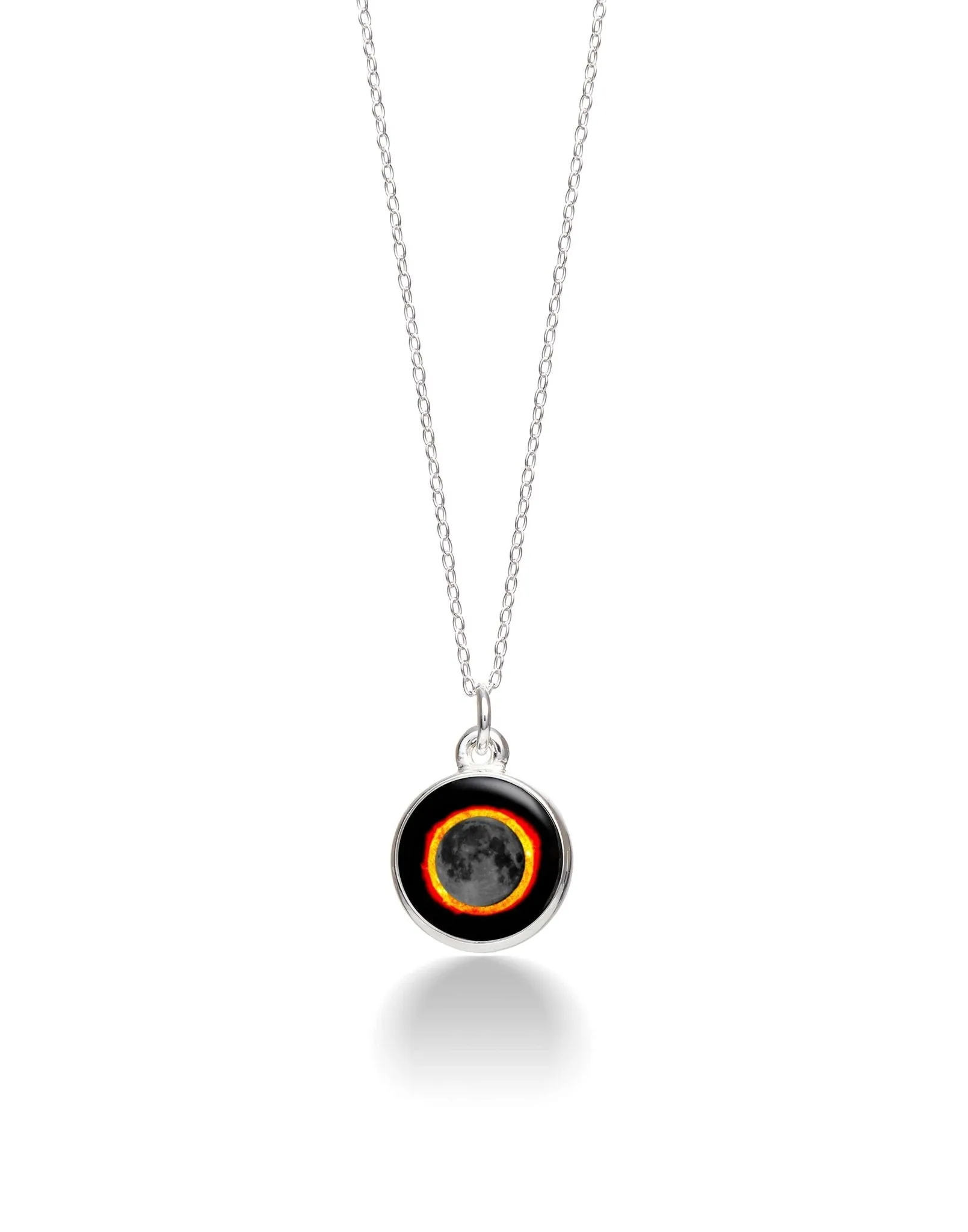 Moonglow Simplicity Silver Necklaces