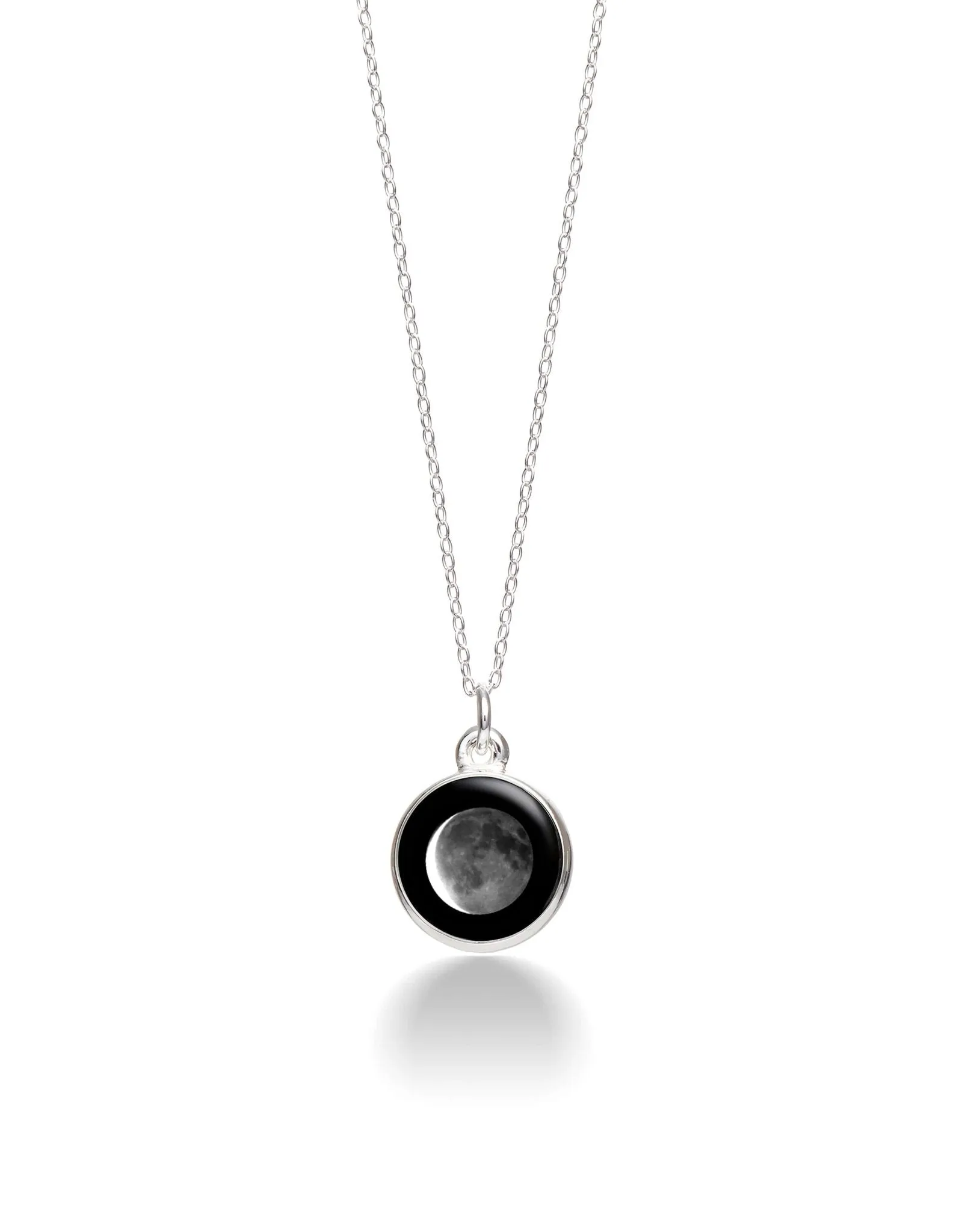 Moonglow Simplicity Silver Necklaces