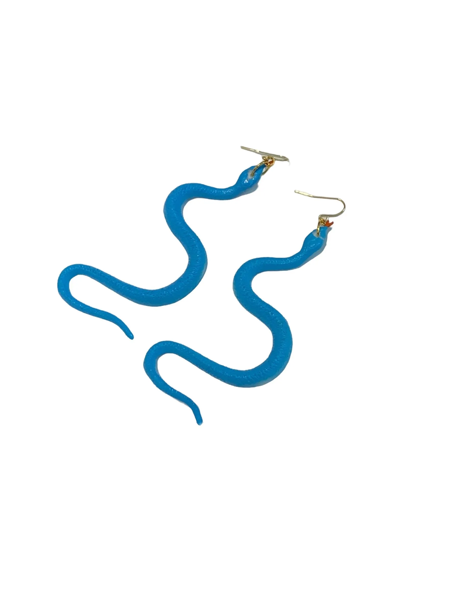 NZNZ Snake Earrings