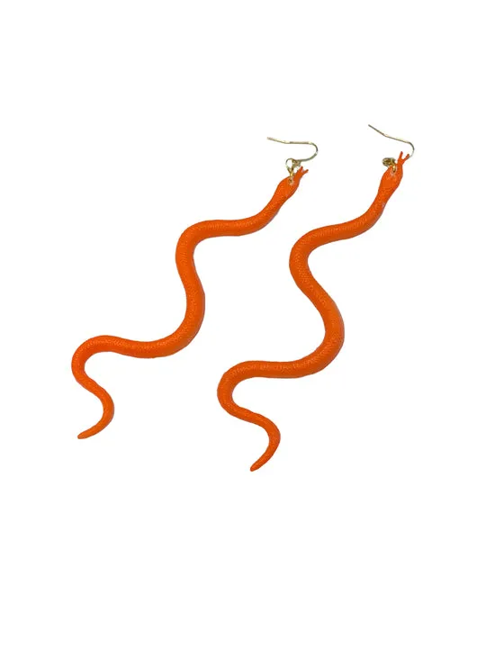 NZNZ Snake Earrings