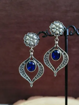 Oxidized Dangler Earrings | Sarichka