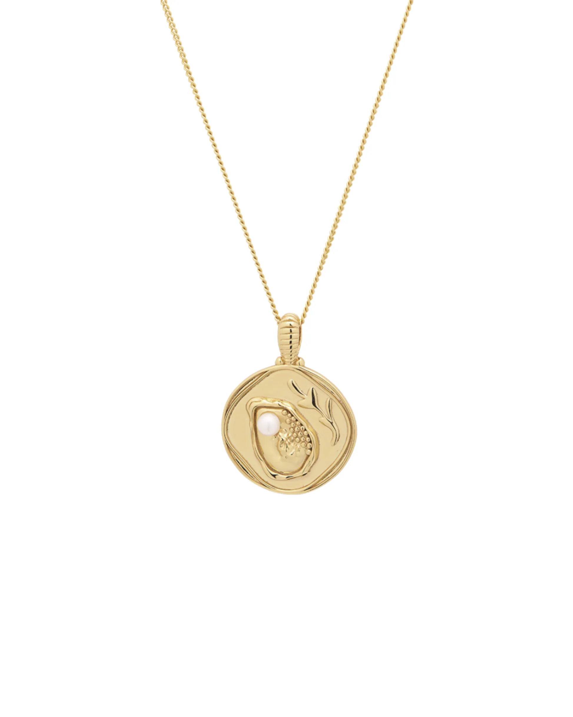 Oyster Pearl Pendant Necklace