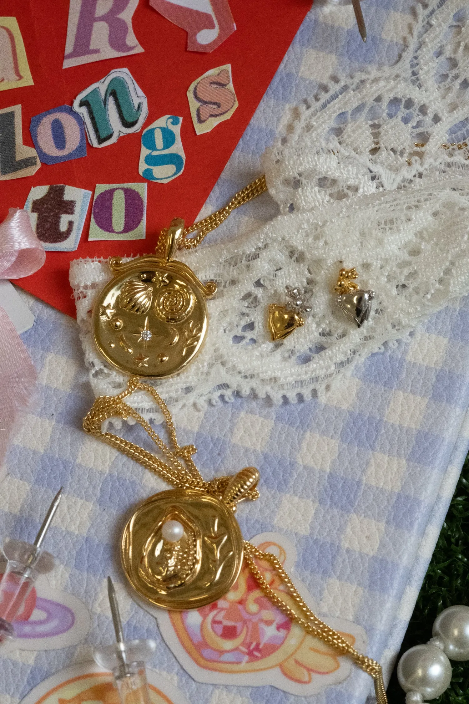 Oyster Pearl Pendant Necklace