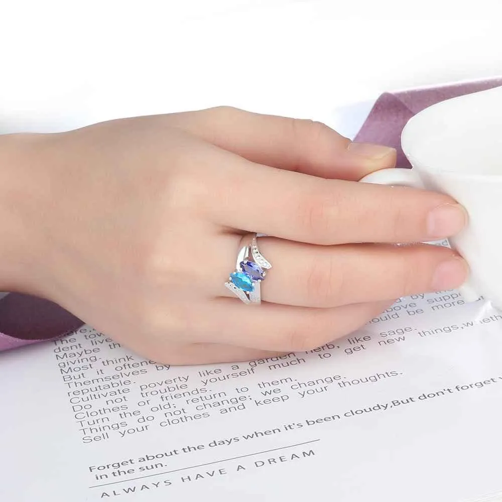 Personalized 925 Sterling Silver Promise Ring