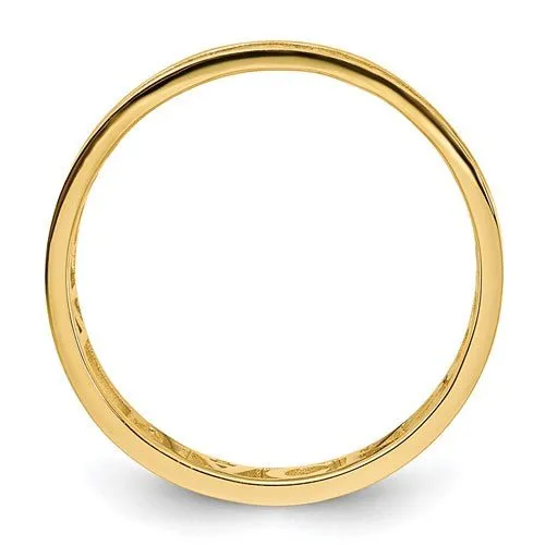 Personalized Name 14K Gold Ring