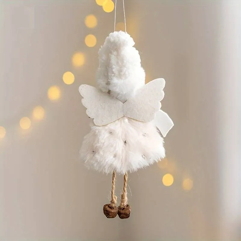 Plush Angel Christmas Tree Decoration