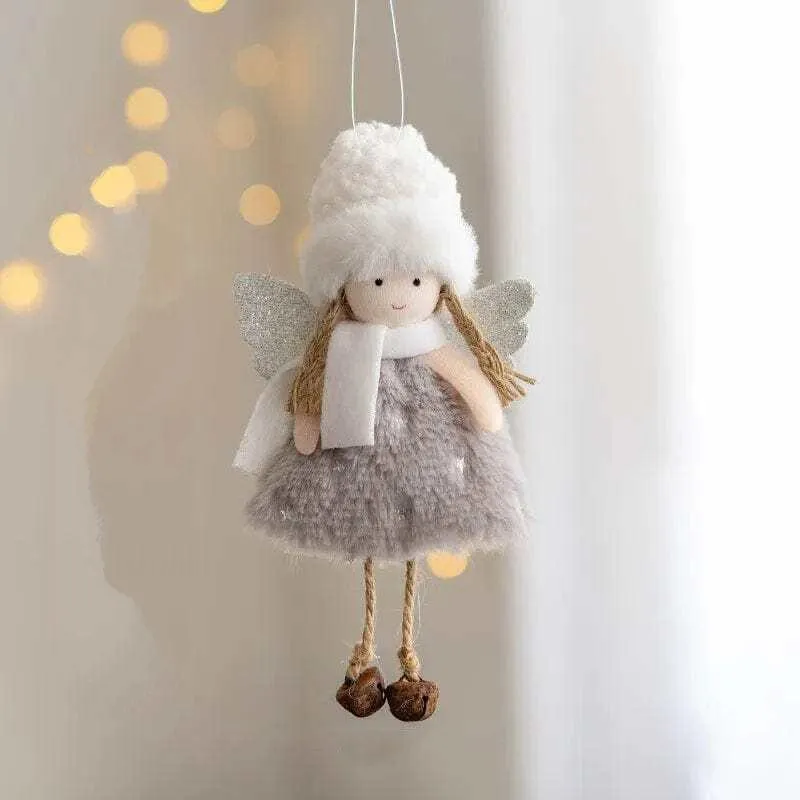 Plush Angel Christmas Tree Decoration