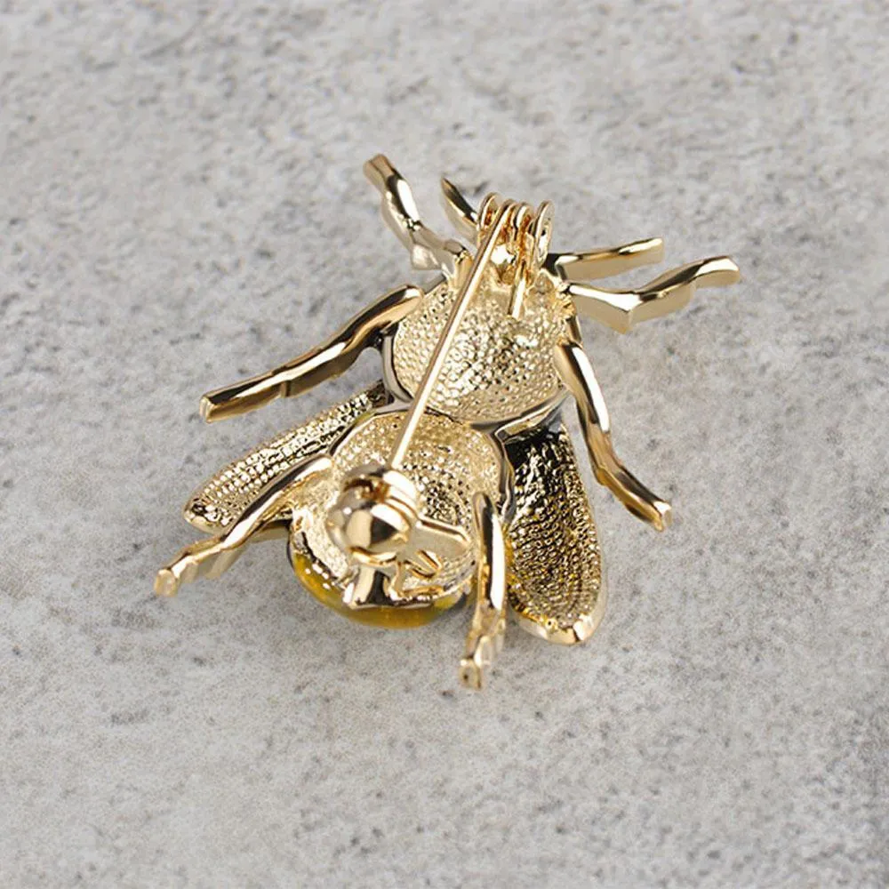 Queen Honey Bee Brooch